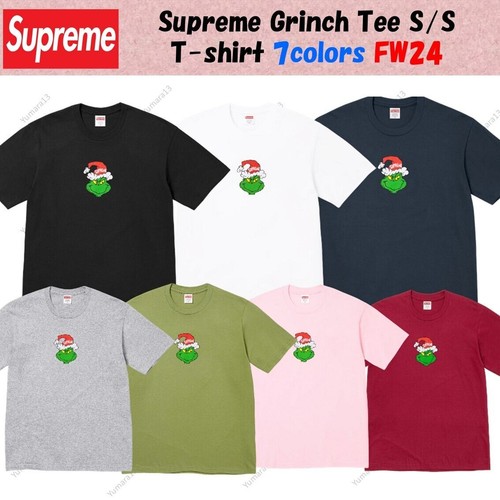 Shirt supreme grinch tee s - supreme, s/s