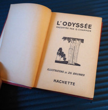 L'odyssée, livre relié et