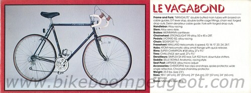 Vagabond touring peugeot - le,