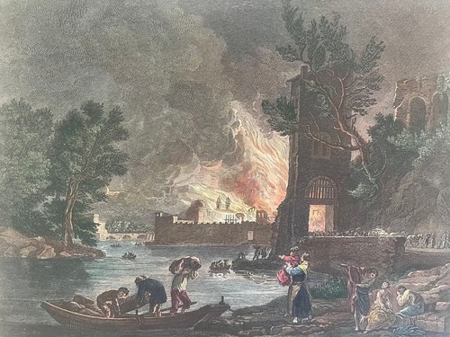 Gravure joseph vernet xviiie - joseph,