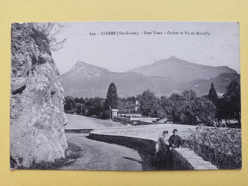 Cpa cluses haute - cpa, 74