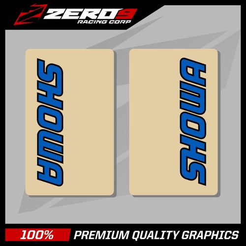 Showa upper fork decals 85cc - fork,