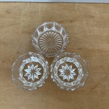 Anciens Salerons en verre -