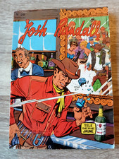 BD JOSH RANDALL AU NOM DE LA LOI n° 29 télé série jaune OZ 1966 Steve McQueen