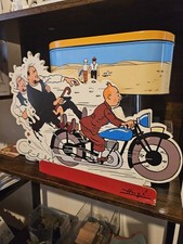 Plv tintin moto motard - motard, kuifje