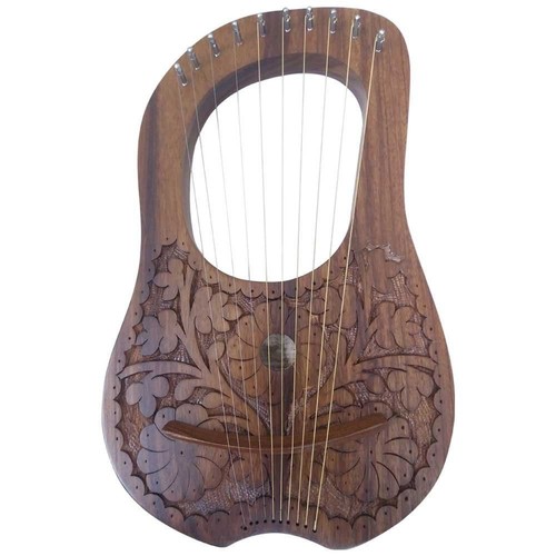 Lyre harp beautiful flower - beautiful,