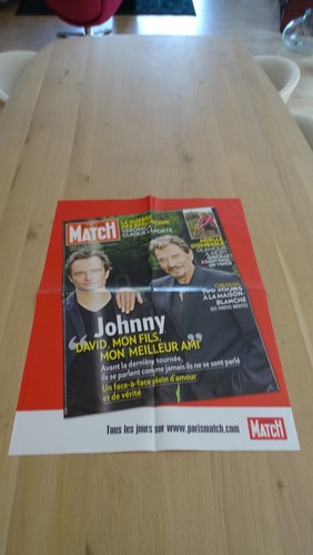 Plv affiche paris match - affiche,