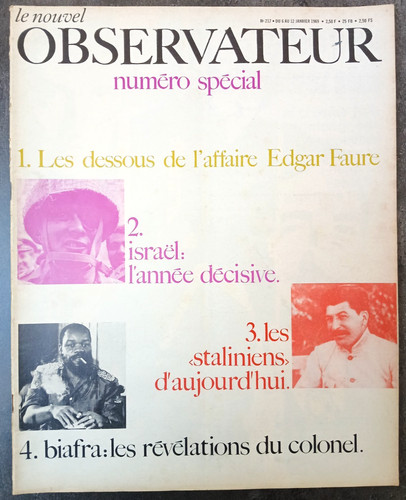 Nouvel observateur 217 - nouvel,