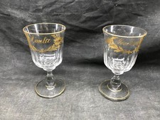 Lots de deux verres à pied