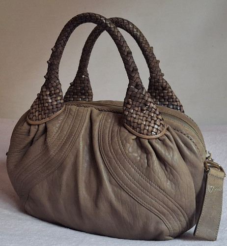 Fendi chic spy brown - brown, leather