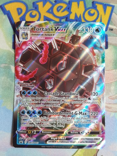 Carte pokemon tortank vmax - carte,