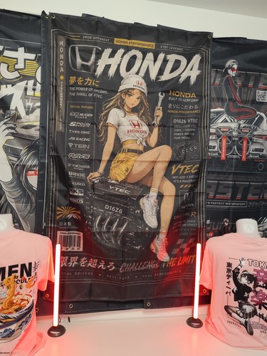 Drapeau honda civic - civic, anim