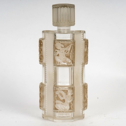 Flacon hélène verre patiné - verre,