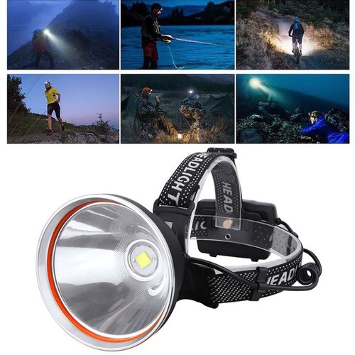 Tête torche lampe - tête,