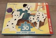 Puzzle DISNEY CLASSICS Les 101 Dalmatiens (30 pièces) Avec Poster Nathan 1991