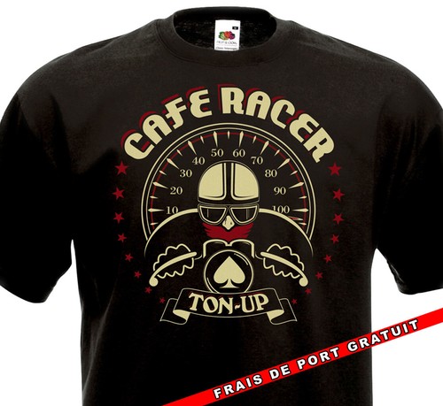Shirt cafe racer ton up - t-shirt, ton-up
