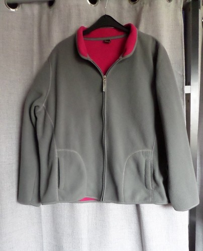 Veste polaire blanche porte - veste,