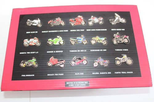 Lot motorcycle pins - lot, of