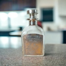 Bouteille Whisky Etain du Manoir Paris France verre carte écosse Bouchon carafe 