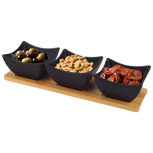 Coupes porcelaine snacks sur