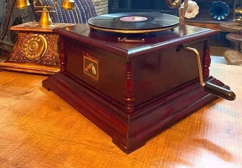 Gramophone ancien phonographe - gramophone, ancien,