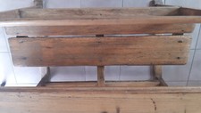 Bureau école ancien bois - en,