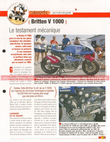 Britten v1000 1000 - v1000, proto