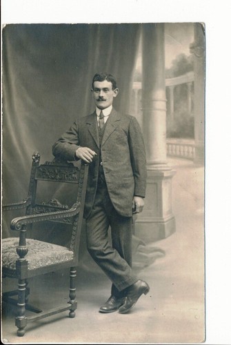 Carte photographie homme - carte,