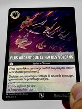 LORCANA carte promo challenge FR9  8/P3 Plus ardent que le feu des volcans?Foil