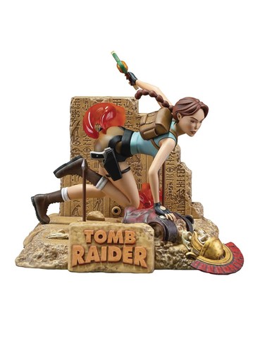 Statue lara croft époque - statue,