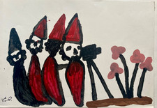 Jamshid Aminfar peinture sur