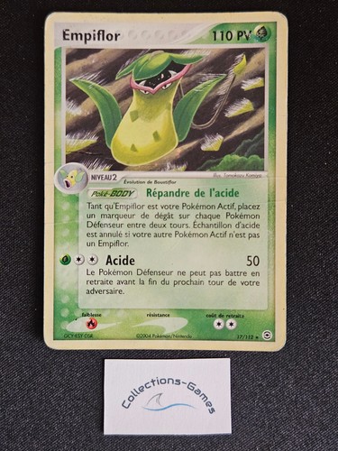 Carte pokémon empiflor - carte, 17/112