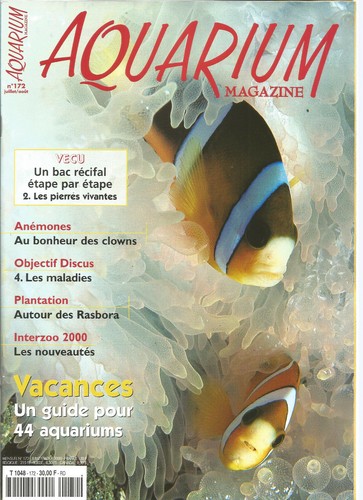 Aquarium magazine 172 - magazine, n°172