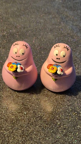 Figurine barbapapa avec - figurine,