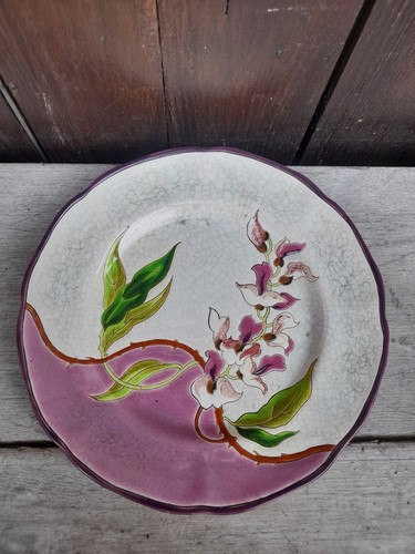 Assiette emaux longwy - assiette,