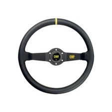 Volant OMP Rally - 350mm - tulipage 95 - cuir