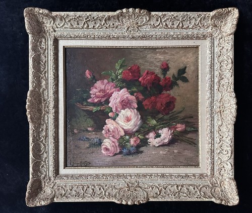 Leon huber signed - leon, (1858-1928)