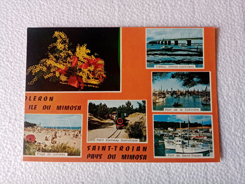 Carte postale île d - carte,
