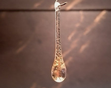 GOUTTE PENDANTE EN VERRE DE