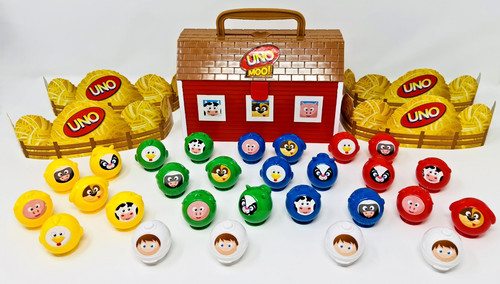 Uno moo preschool game - uno, barn