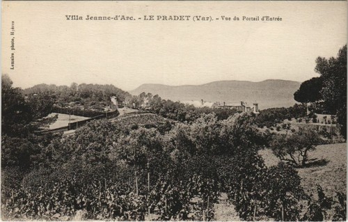Cpa pradet villa - le,