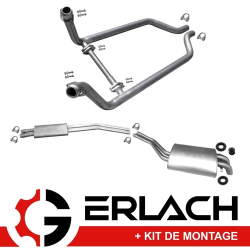 Echappement silencieux pour