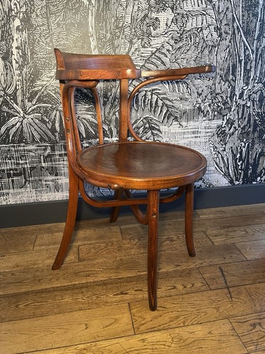 Fauteuil bistrot cambier bois - fauteuil,