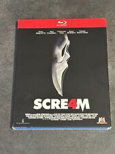 SCREAM 4 BLURAY + SLIPCASE WES CRAVEN COURTENEY COX ÉDITION FRANÇAISE