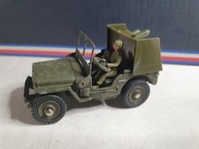 DINKY TOYS #80B ANCIEN 1/43 JEEP MILITAIRE LANCE MISSILES  NO COPY bl