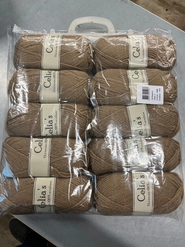 Lot pelotes laine - 10,