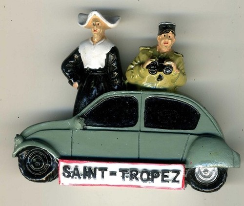 Magnet résine saint tropez - magnet,
