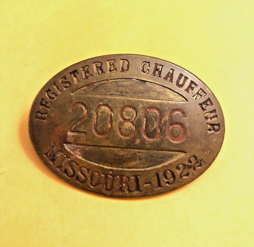 Vintage missouri chauffeur - vintage,
