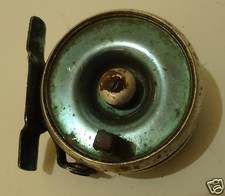@ N°3 ANCIEN MOULINET DE PÊCHE EN ALUMINIUM. PEERLESS PROFILE . FONCTIONNE