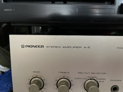 Pioneer stereo amplifier - a-5,
